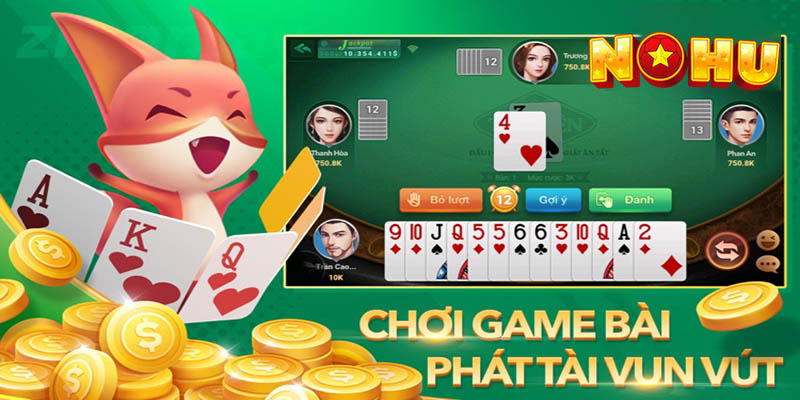 Cách chơi game bài NoHu